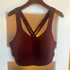 Burgundy Lululemon Sports Bra 38DD